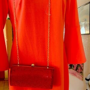 Red Crystal Clutch.